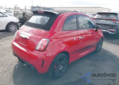 2015 Fiat 500C Abarth from USA, damaged, VIN 3C3CFFJH1FT667985
